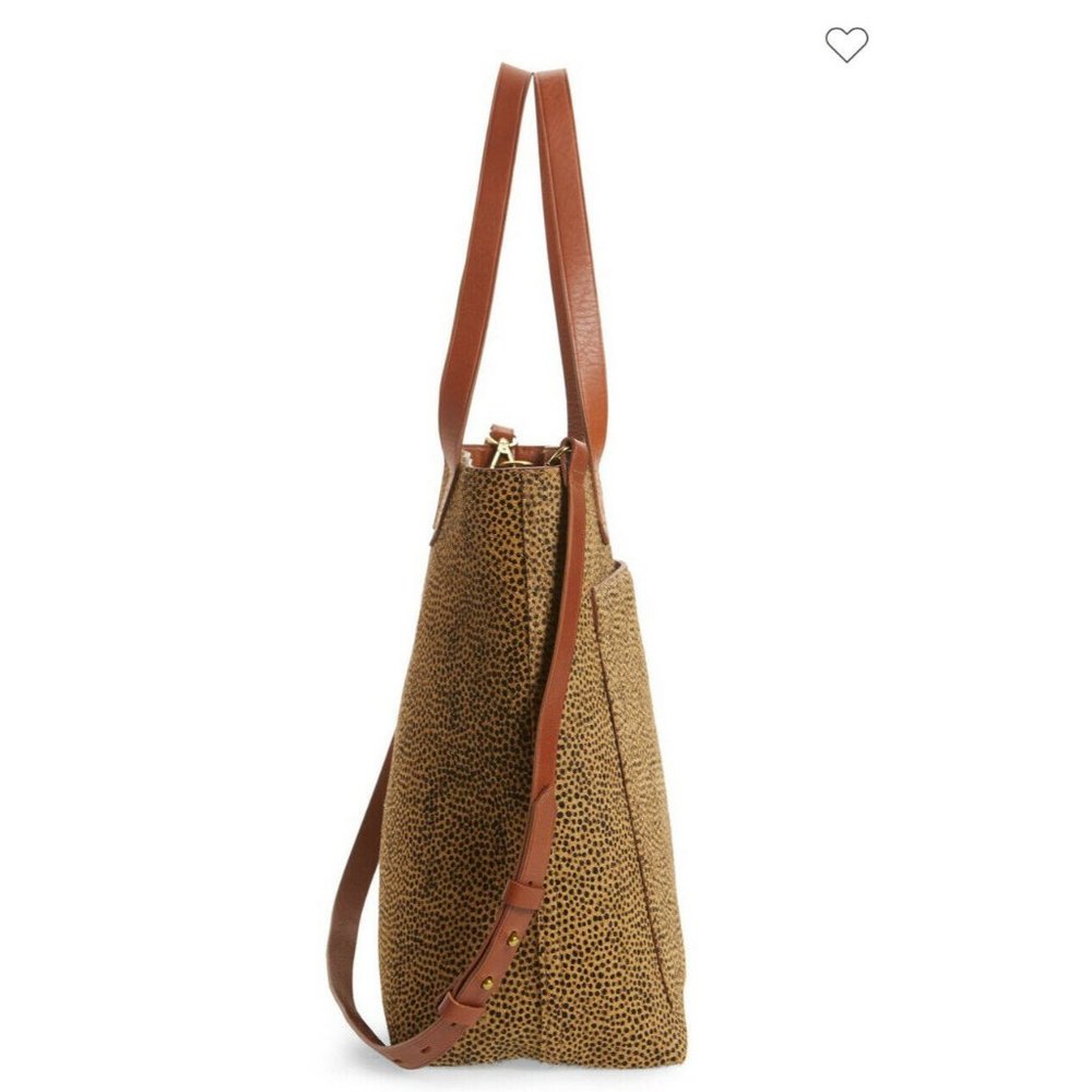 NWT Madewell Calfhair Tote - Picture 5 of 11